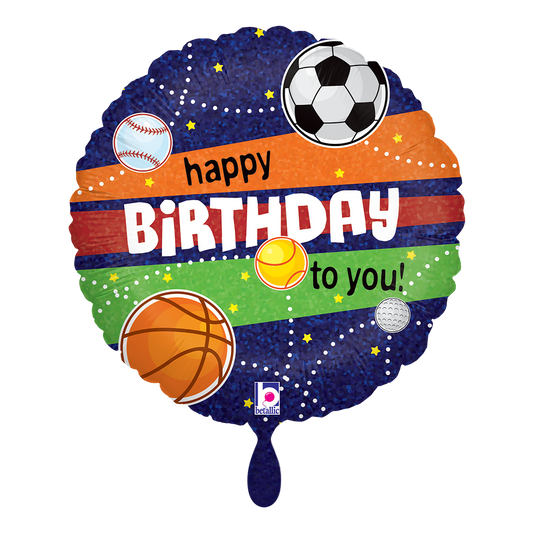 1 Balloon - Sports Birthday
