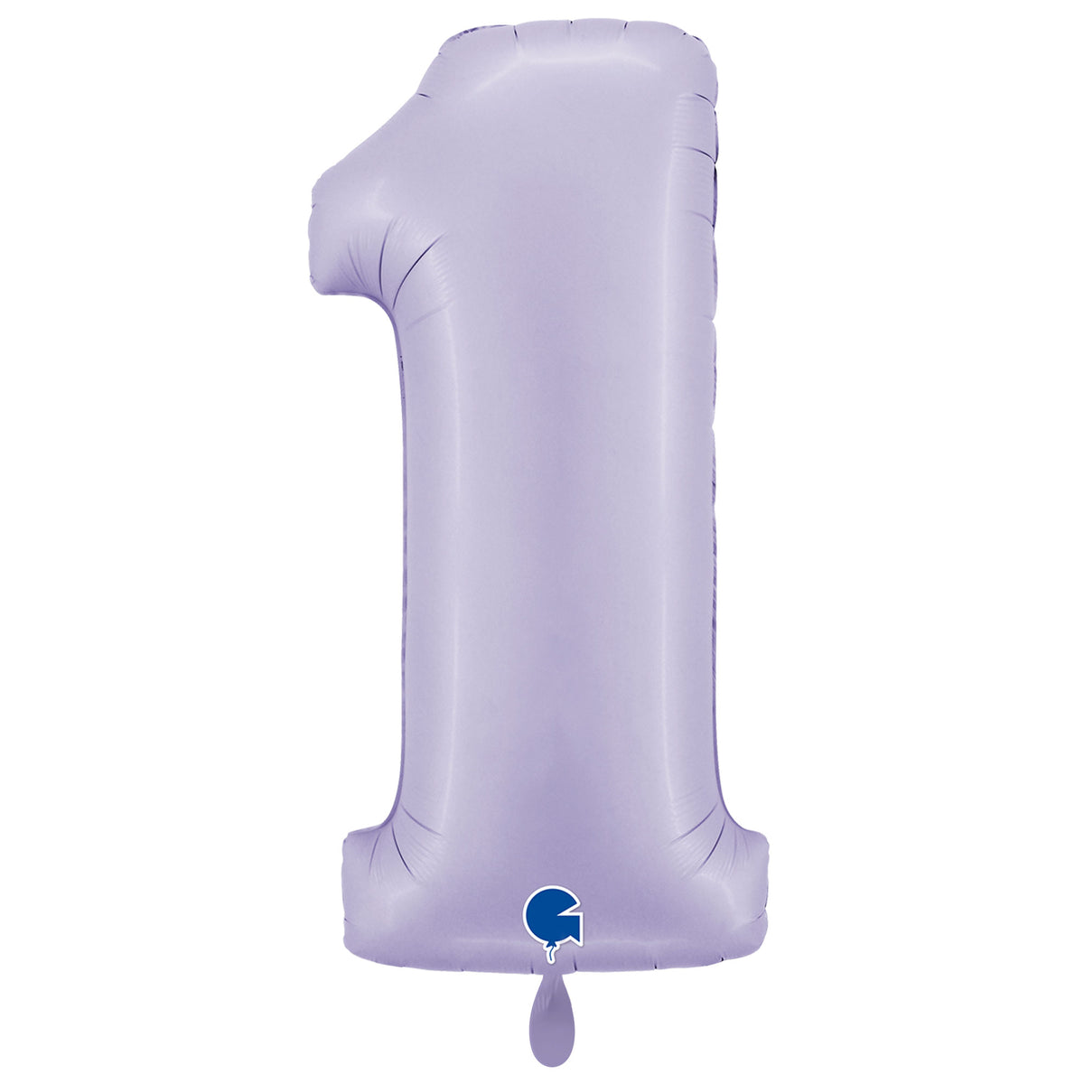 1 Balloon XXL - Number 1 - Satin Lilac