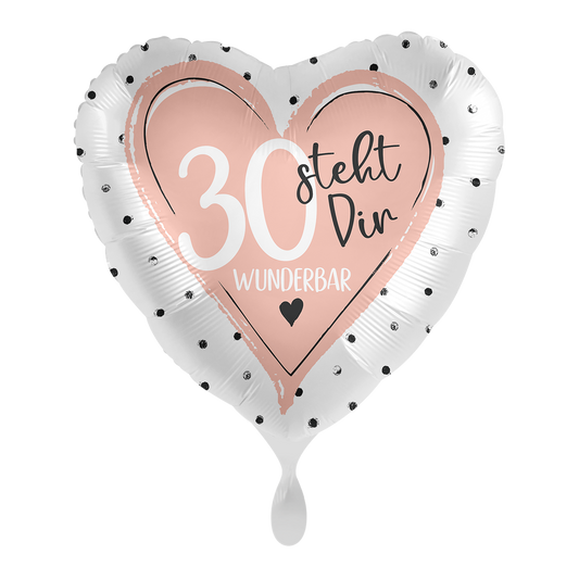 1 Balloon - Glossy - 30 steht Dir Wunderbar - GER