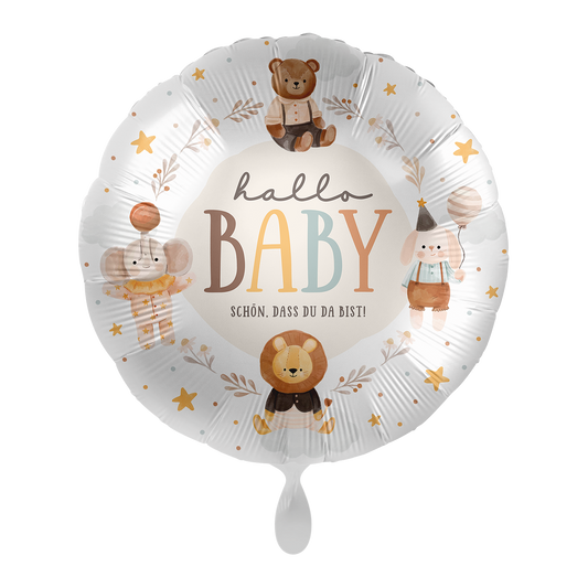 1 Balloon - Baby Neutral - Hallo Baby - GER