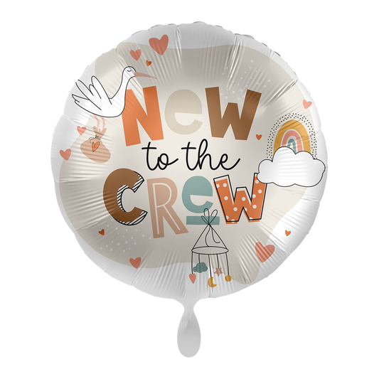 1 Balloon - Baby Neutral - New to the Crew - ENG