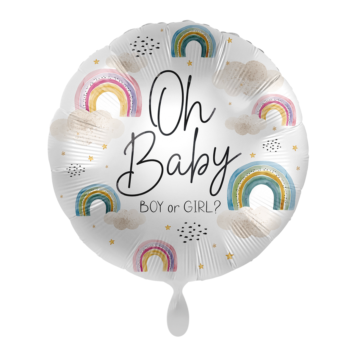 1 Balloon - Gender Reveal - Oh Baby - ENG