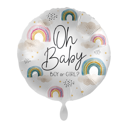 1 Balloon - Gender Reveal - Oh Baby - ENG