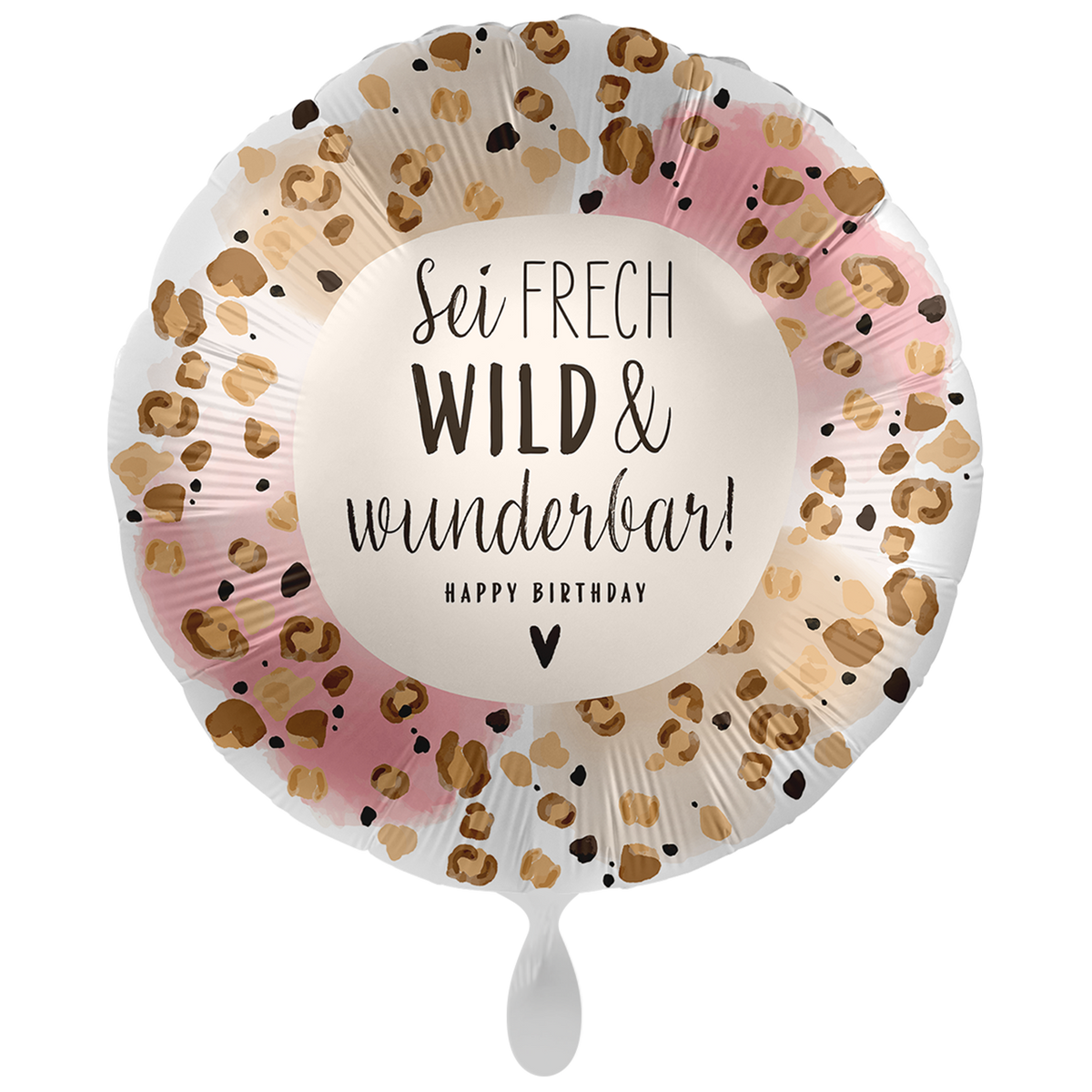 1 Balloon XXL - Wild Leopard Birthday - GER