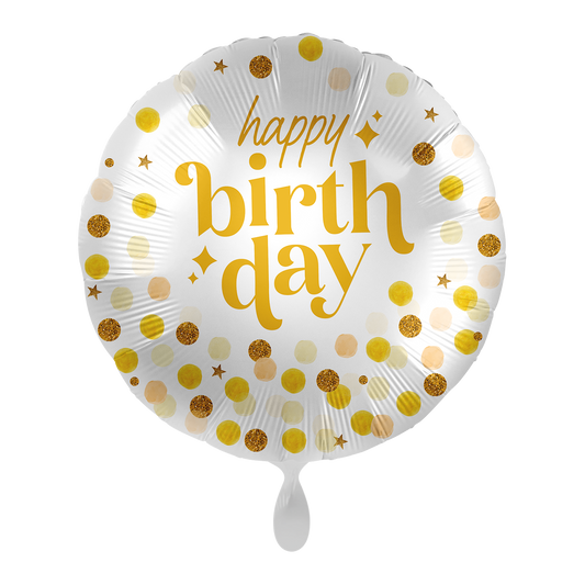 1 Balloon - Shine Like Gold Birthday - ENG