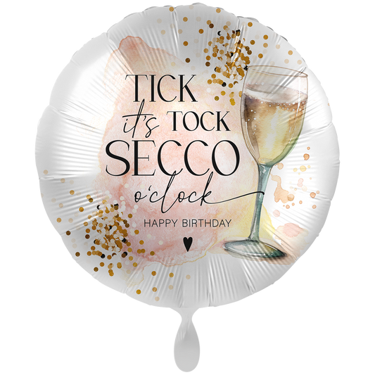 1 Balloon XXL - Secco Birthday - ENG