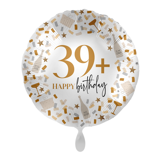 1 Balloon - Hello to Another Birthday 39+ - GER