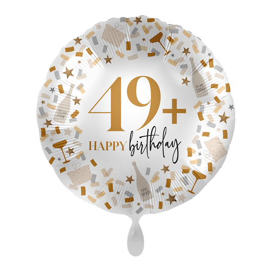 1 Balloon - Hello to Another Birthday 49+ - GER