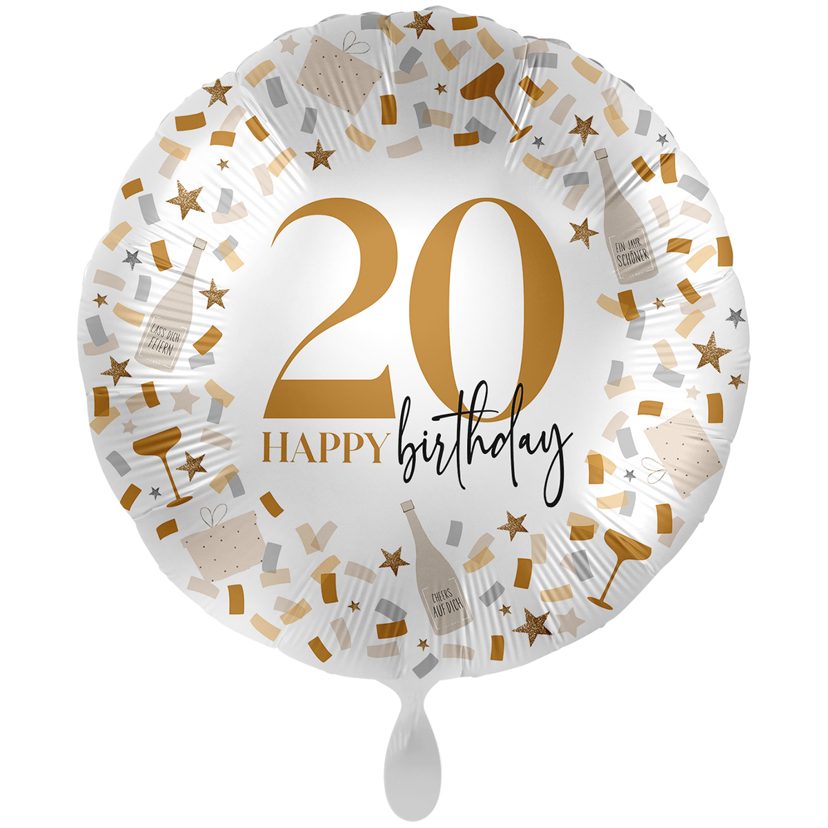 1 Balloon XXL - Hello to Another Birthday 20 - GER