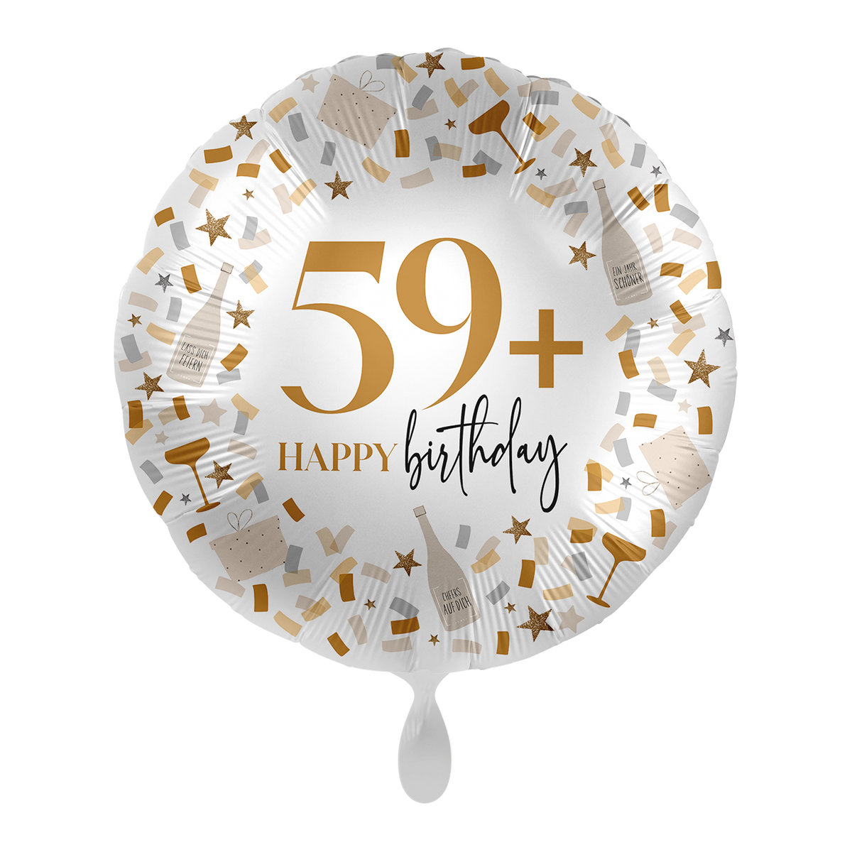 1 Balloon - Hello to Another Birthday 59+ - GER