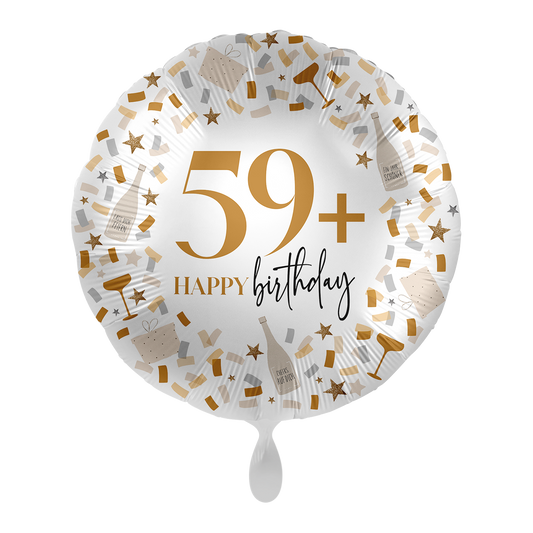 1 Balloon - Hello to Another Birthday 59+ - GER