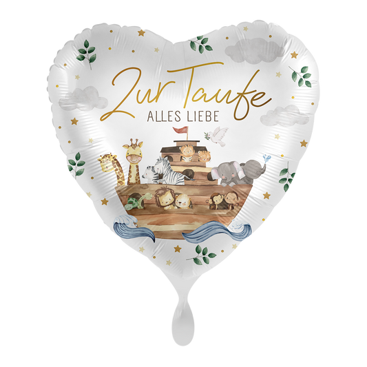 1 Balloon - Zur Taufe Arche Tierfreunde - GER