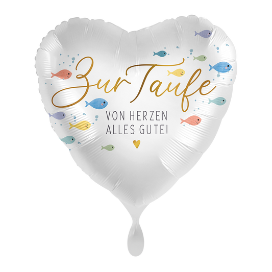 1 Balloon - Lebensfische zur Taufe - GER