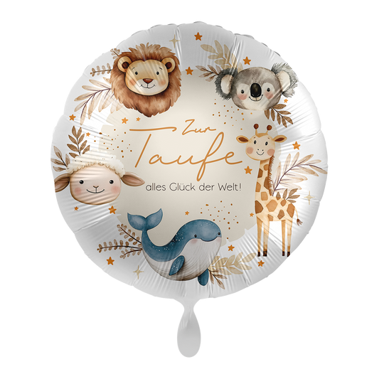 1 Balloon - Tierfreunde Taufe - GER