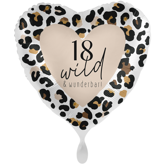 1 Balloon XXL - Go Wild - Happy Birthday 18 - GER