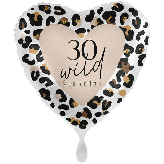 1 Balloon XXL - Go Wild - Happy Birthday 30 - GER