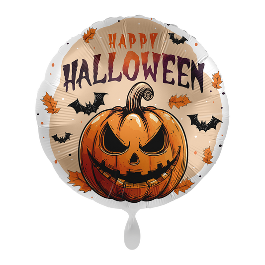 1 Balloon - Happy Halloween Pumpkin - ENG
