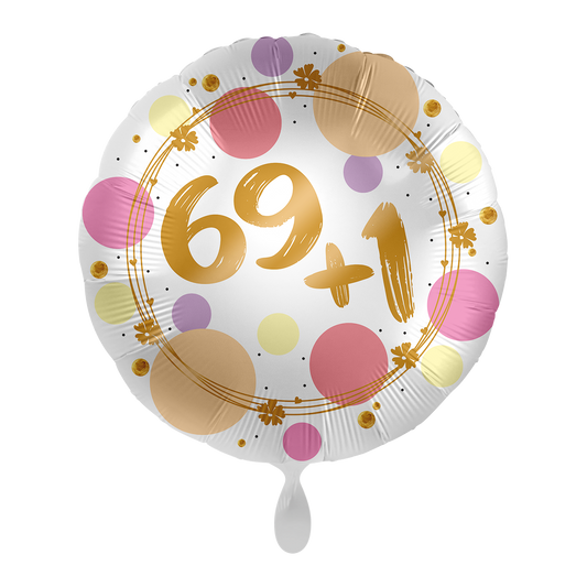 1 Balloon - Shiny Dots 69+1 - UNI