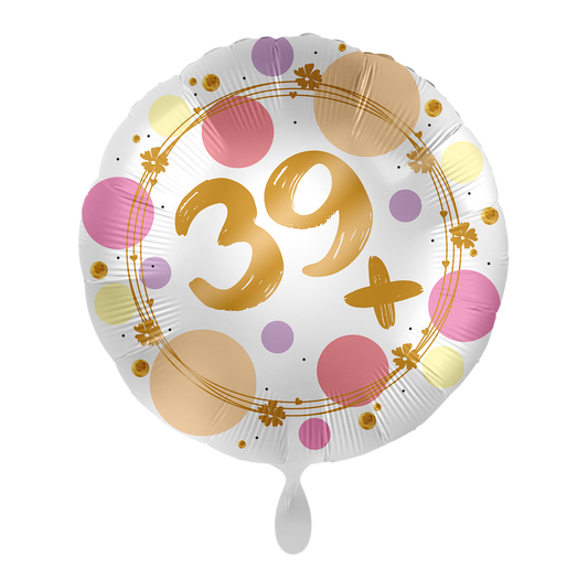 1 Balloon - Shiny Dots 39+ - UNI