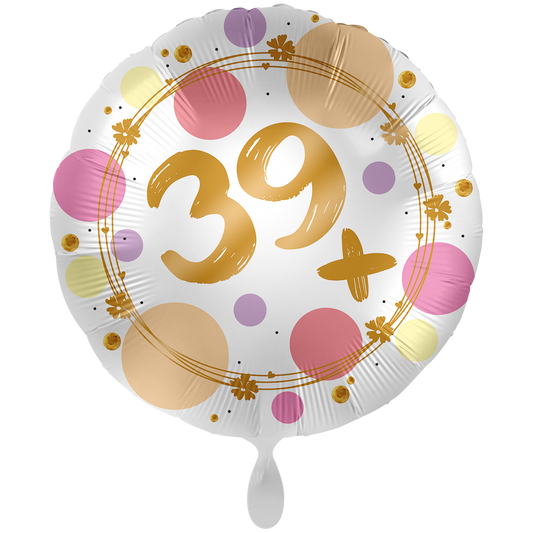 1 Balloon XXL  - Shiny Dots 39+ - UNI