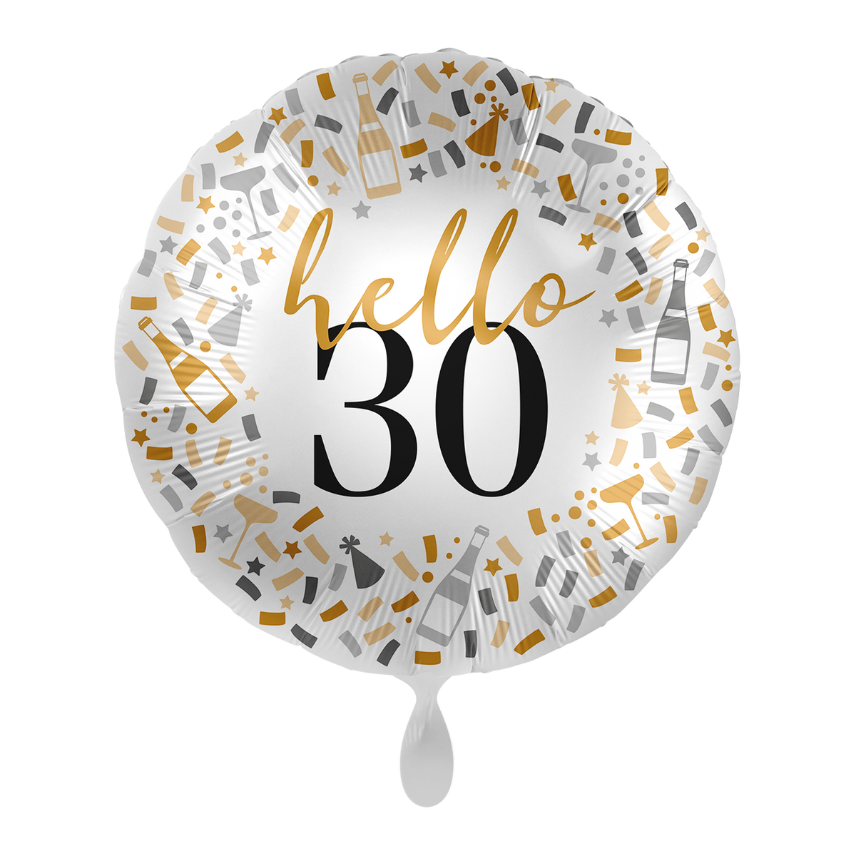 1 Balloon - Hello 30 - UNI