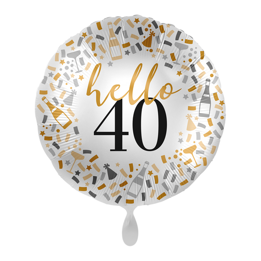 1 Balloon - Hello 40 - UNI
