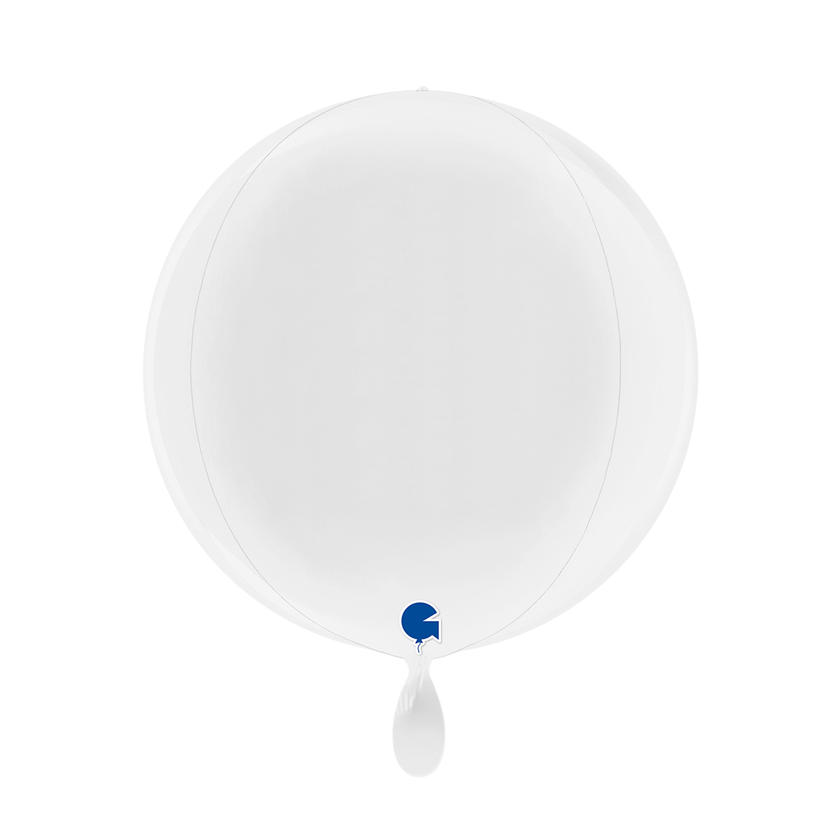 1 Balloon 4D - Globe - White