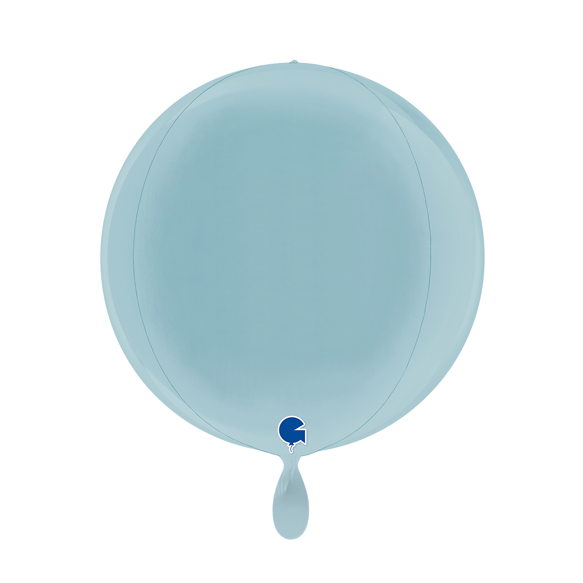 1 Balloon 4D - Globe - Pastel Blue