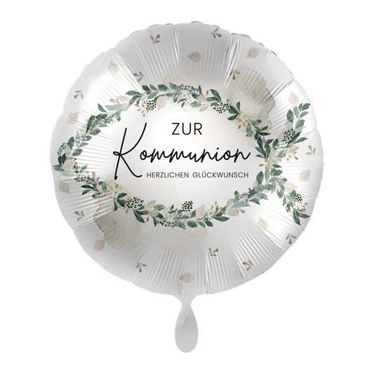 1 Balloon - Natural Communion Wishes - GER