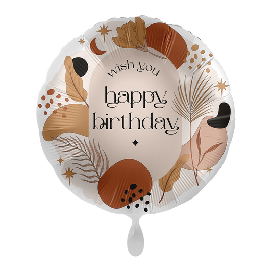 1 Balloon - Blissful Birthday Vibes - ENG