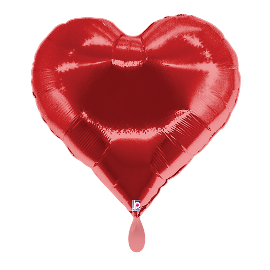 1 Balloon XXL - Casino Heart