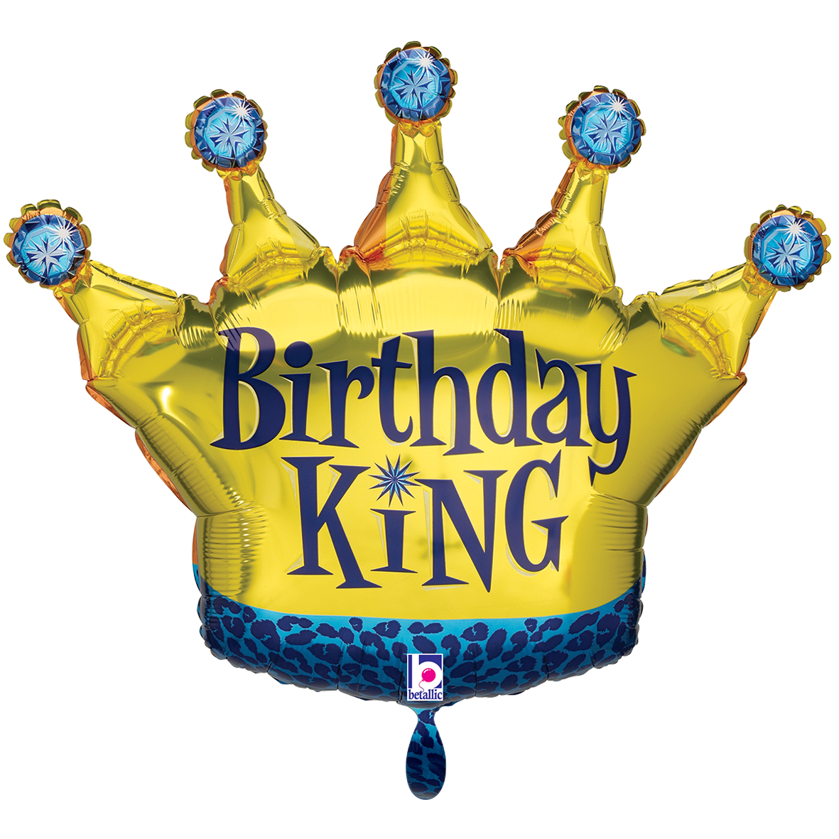 1 Balloon XXL - Birthday King