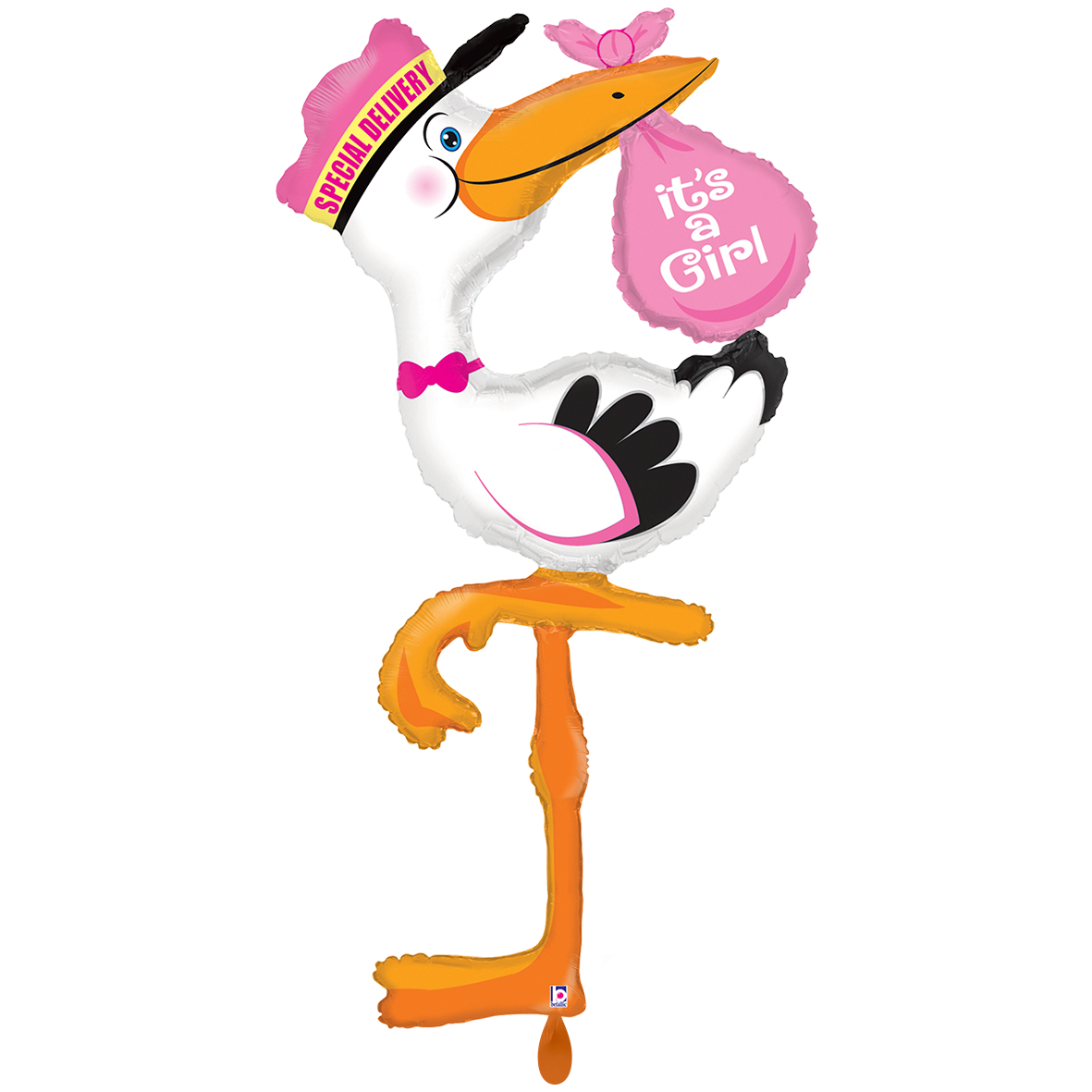 1 Balloon XXL - Special Delivery Girl