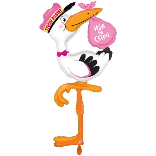 1 Balloon XXL - Special Delivery Girl