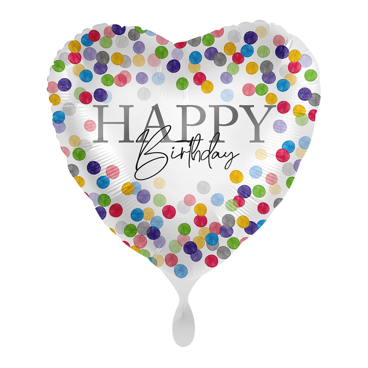 1 Balloon - Confetti Birthday - ENG