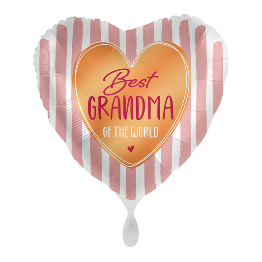 1 Balloon - World´s Best Grandma - ENG