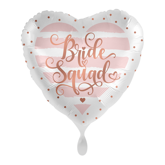 1 Balloon - Bride Squad Rose - ENG