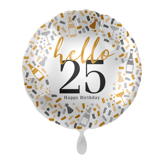 1 Balloon - Hello 25 - ENG