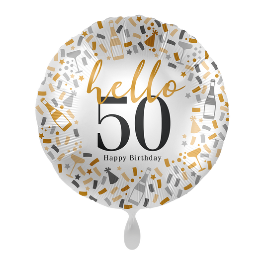 1 Balloon - Hello 50 - ENG