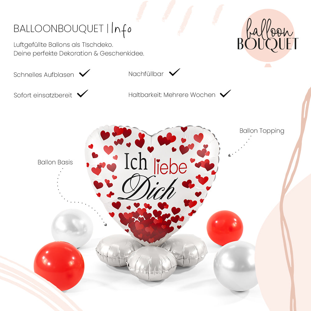 1 Balloon Bouquet - I Love You - GER