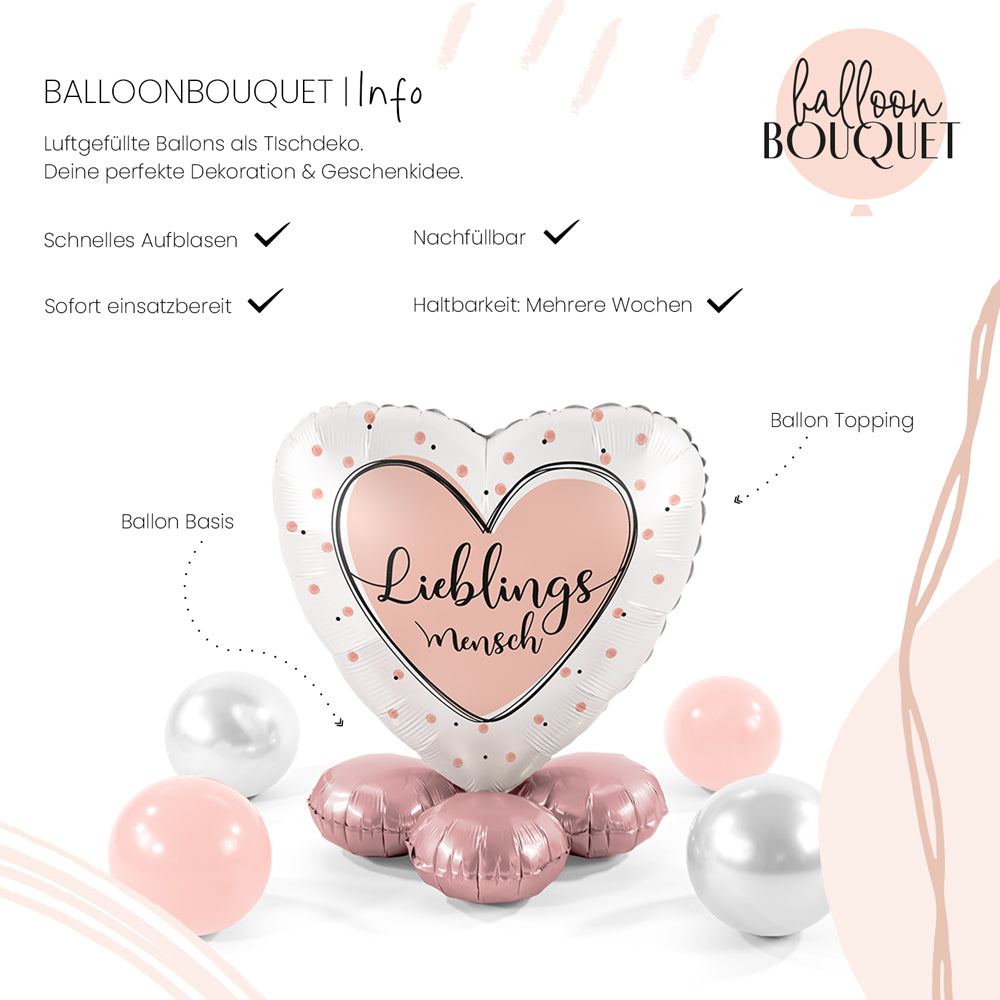1 Balloon Bouquet - Favourite Person - GER