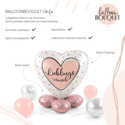 1 Balloon Bouquet - Favourite Person - GER