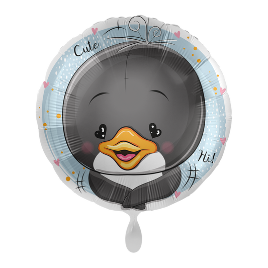 1 Balloon - Adorable Penguin - ENG