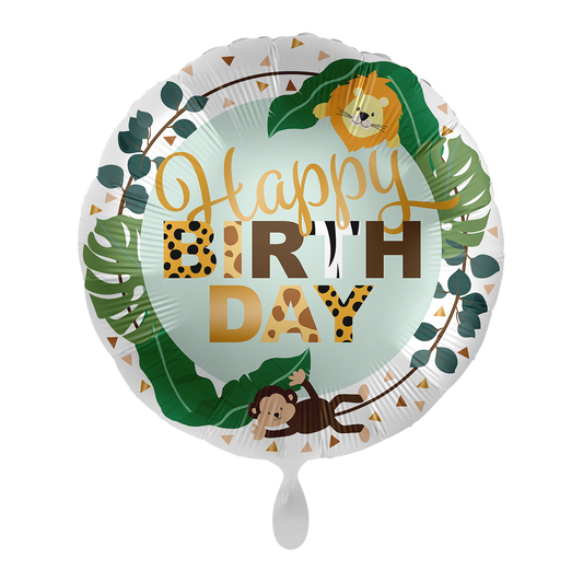 1 Balloon - Jungle Friends Birthday - ENG