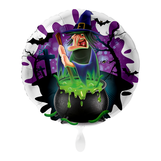 1 Balloon - Scary Witch - UNI