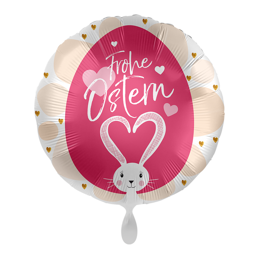 1 Ballon - Frohe Ostern Loving Bunny