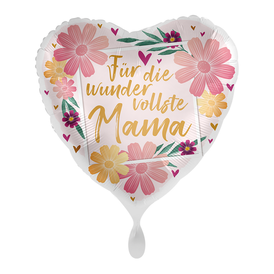 1 Ballon - Für die wundervollste Mama