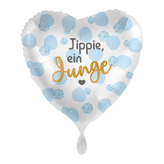 1 Ballon - Yippie, ein Junge