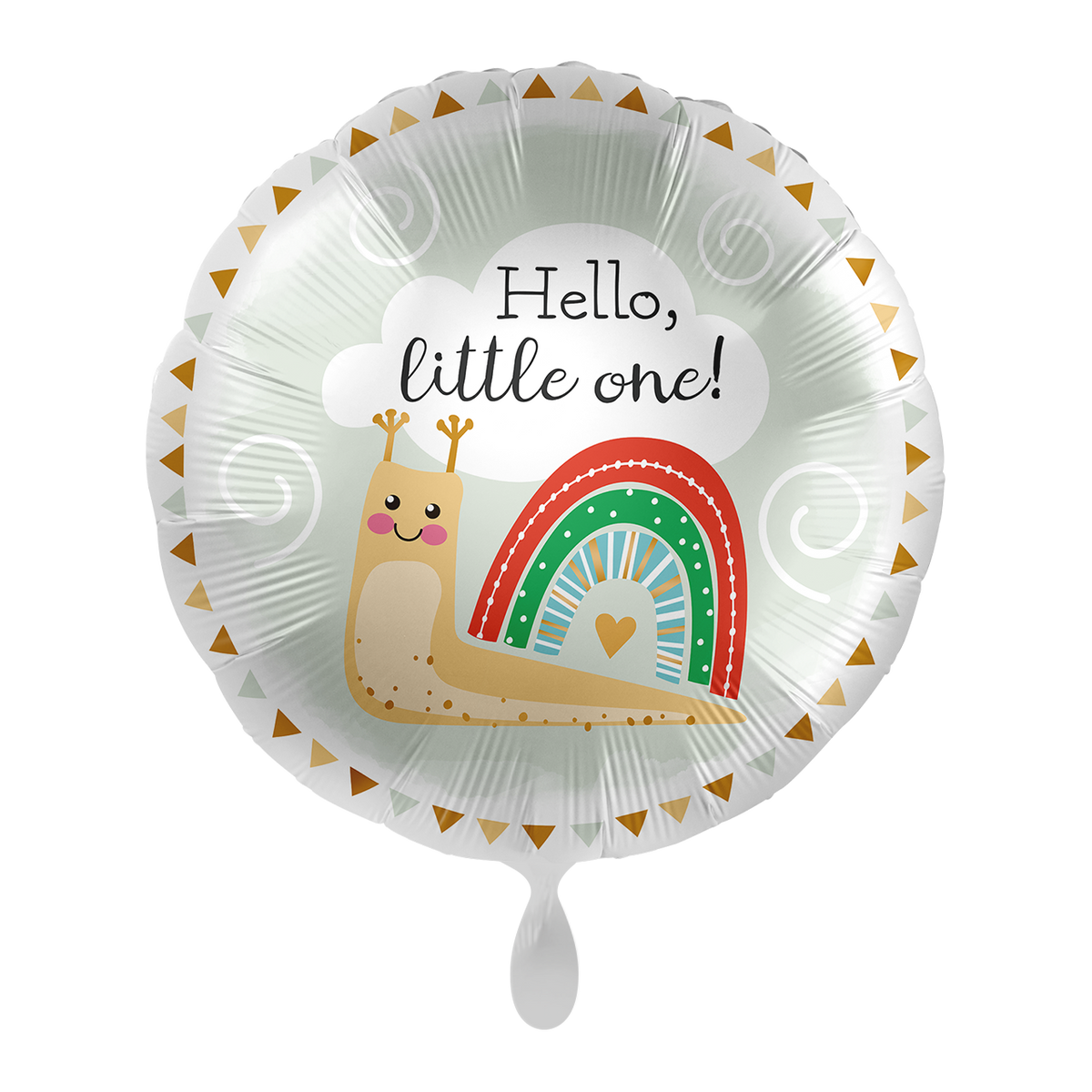 1 Balloon - Sweet Baby Snail - ENG