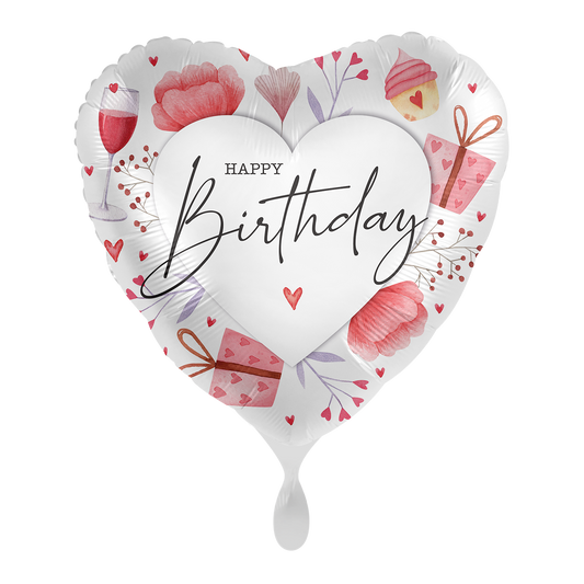 1 Balloon - Lovely Birthday Wishes - ENG